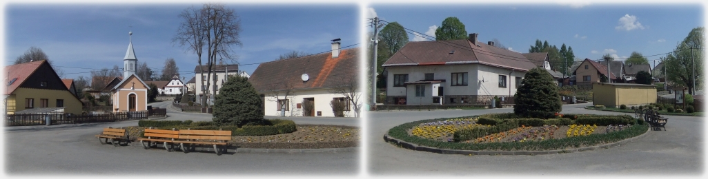 Na návsi v Bohuňově Na návsi v Bohuňově