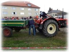 Bohuovsk traktorida 2015  ze soute v couvn s jednonpravovm vlekem